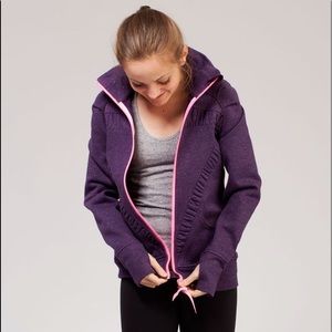 Ivivva sparkle purple hoodie